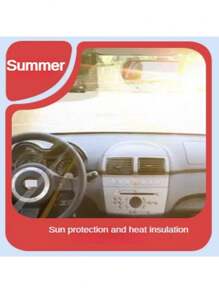 SUITU Car Windshield Sun Shade | Snow/Sun Protection Cover With Retaining Buckles | Ice & Snow Windshield Cover | Oxford Cloth | Car Windshield Protectors | Secure Fit Waterproof & Frostproof Covers | Sun Visor Protectors All-Weather Winter/Summer Car Windshield | Winter Snow Shield