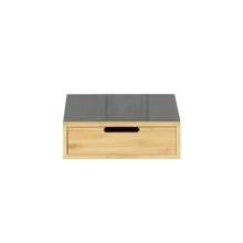 Atmosphera Capsule Holder With 2 Bamboo Drawers. Free Shipping 24/72h. - Black - View 3