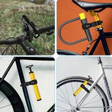 Bicycle Flashlight Mount - Universal Bike Light Holder For Mountain, Road, And Commuter Bikes – 360° Rotatable Front Light Bracket With Secure Clamp – Adjustable Bike Accessory For Handlebars, Easy Installation - Multicolor - View 7