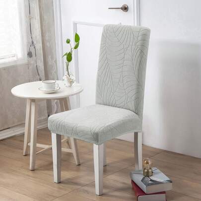 1/2/4/6 szt. Rozciągliwe wodoodporne pokrowce na krzesła z liści drzewa, zdejmowane i zmywalne, odpowiednie do domu, restauracji, na imprezę