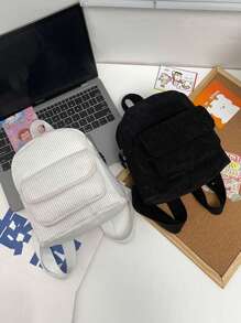 2025 New Fashion Casual Backpack, Mini Small Backpack, Versatile And Unisex Bookbag - Multicolor - View 6