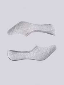 1/5/10 pares de calcetines invisibles antideslizantes de talla grande para hombre, apropiados para uso diario o deportes