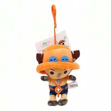 ONE PIECE 43 种款式正版海贼王佐罗乔巴艾斯毛绒玩偶玩具海盗王毛绒可爱吊坠钥匙扣卡哇伊动漫玩偶毛绒枕头玩具娃娃系列适合儿童生日节日礼物 12-30 厘米/4.72-11.81 英寸