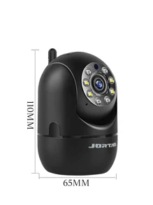 Câmera camera Ip Varredura Automática Ptz Noturna - Preto - Visão 5