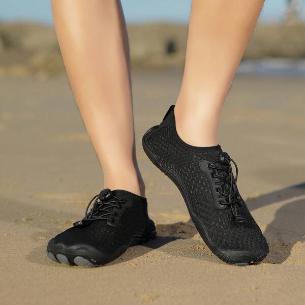 [Zapatos de playa de secado rápido] Zapatos casuales para mujer transpirables y de secado rápido - Suela de goma, zapatos para exteriores antideslizantes para la playa, zapatos de natación, zapatos para vadear