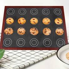 30X40cm Silicone Grill Mat Baking Tray Breathable Cookie Bread Mat Oven Microwave High Temperature Baking Kitchen Tools