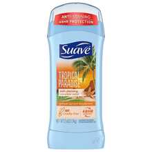 Suave Deodorant For Women, Tropical Paradise – Invisible Solid Antiperspirant Deodorant Stick, 48H Protection, Anti-Staining, Cruelty-Free, Scented, 2.6 Oz Pack Of 1 - Multicolor - View 1
