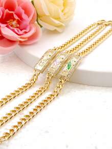 1 件時尚女式可調尺寸彩色手鍊瓜達露佩聖母手鍊 - Virgin Mary-A - 查看 13