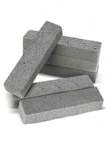 6pcs/Pack Pumice Cleaning Sticks, Effective Stain & Limescale Remover For Toilet Waterline, Toilet Cleaner & Brush Set Bathroom Decor Fall Decor Back To School - Multicolor - View 1