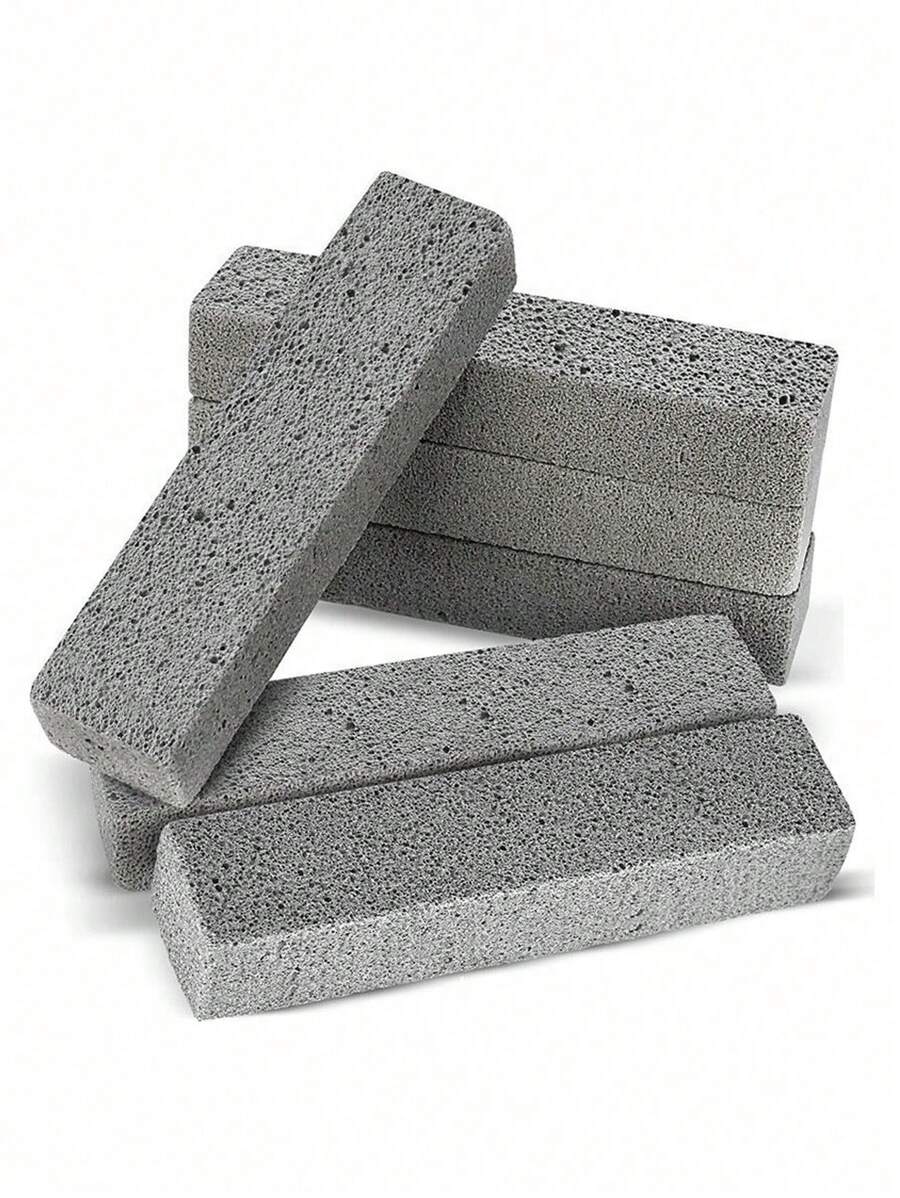 6pcs/Pack Pumice Cleaning Sticks, Effective Stain & Limescale Remover For Toilet Waterline, Toilet Cleaner & Brush Set Bathroom Decor Fall Decor Back To School - Multicolor - View 1