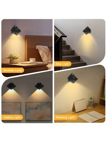 Moderne Stingray LED Wand Lights Motion Sensor, Bedroom, Staircase, Living Room, Wardrobe, Entrance, Hallway, Indoor, Outdoor Lighting view 8