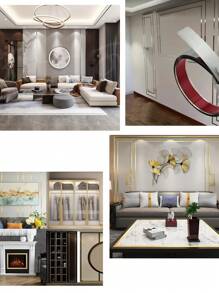 Matte Stainless Steel Peel And Stick Wall Decor, Metallic Surface, Easy Installation, For Home Decoration, Flat-Screen TV Backsplash, Metallic Self-Adhesive Bars - Matte - View 8