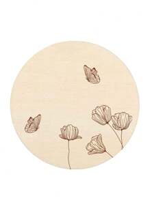 1pc Baby Commemorative Card Child Milestone Photo Wood Chip Text Customization, Crafts Jewelry In The Wind Wood Chip Creative DIY Original Wood Chip Shooting Props Single-Side Laser Engraving Gifts Birthday Graduation