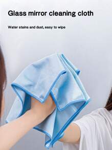 1/5/10 st ultrafina mikrofiberdukar för glasrengöring, för fönster, LCD-skärmar, fläckborttagning, rengöringsmedel - Multifärgad - Visa 2