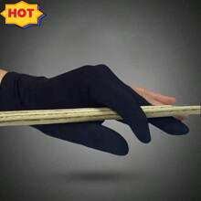 1pc Snooker/Billiard Table Glove - Thin High Elasticity 3-Finger Comfortable Glove, Suitable For Snooker Hall - Multicolor - View 6