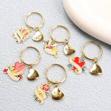 Cherished Keepsake, Chic 'Best Mom' Keychain - Alloy, Letter Charm For Bags & Cars, A Heartfelt Mother's Day Gift For Mom From Son And Daughter