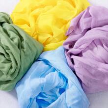 6/12/18/24/30pcs Set Balinese Sheer Coffee Color Napkins, 19.7 X 19.7 Inch Square Romantic Boho Style Transparent Napkins For Gift, Decoration, Vintage Bridal Shower, Birthday Party, Holiday Table Centerpiece (Multi-Color Options)