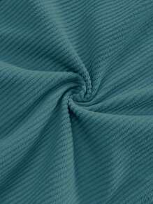 男士松紧腰灯芯绒抽绳裤，复古直腿休闲运动裤，适合春秋季