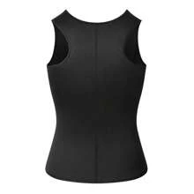 Men Neoprene Waist Trainer Sauna Suit Shirt Gym & Exercise Compression Vest Sweat-Boosting Workout Tank Top Trimmer Body Shaper