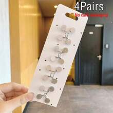 4pcs Adjustable Invisible Belt Set For Women - Instant Buckle Waist Cincher With Sparkle Decor, Suitable For Jeans And Casual Pants - Accessory