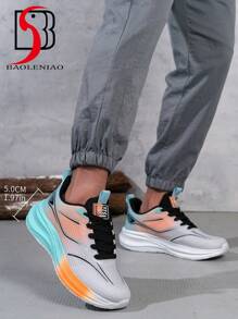 New Breathable, Shock-Absorbing, Lightweight Running Shoes, Mesh Fabric Running Sneakers