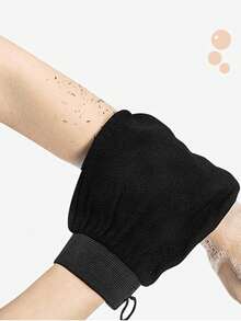 Deep Exfoliating Mitt - 100% Viscose Fiber Scrub Glove For Cleaning Skin And Sloughing Off Dead Skin And Dirt, Bath And Body Works, Shower, Living Room Home Bedroom Bathroom House Decor, Travel Stuff, Wedding, Party, Birthday