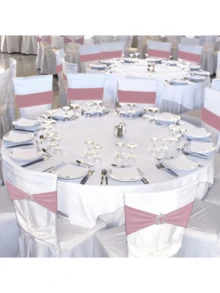 30/10/1 Pieces Of Spandex Elastic Chair With Bowknot For Wedding Reception - Universal Elastic Chair Cover Strap, Buckle Slider Suitable For Decorating Chair Waistband, Birthday Party, Wedding Party, On-Site Chair Backrest Decoration And Fixation For Banquets, Parties, Hotel Events Graduation Party Chair Decoration