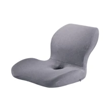 1 件透气背部/腰部支撑垫，适用于办公桌椅、游戏椅、宿舍椅 - 彩色 - 查看 8