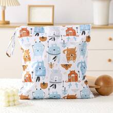 1pc Waterproof Handheld Storage Bag, Swimming Bag For Separating Wet And Dry, Sandproof And Dustproof Beach Storage Pouch Christmas, Halloween, Thanksgiving Day Gift