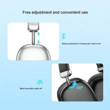 Acinaci Bezprzewodowy zestaw słuchawkowy Bluetooth do gier na świeżym powietrzu Bezprzewodowe słuchawki z mikrofonem Słuchawki Bluetooth z redukcją szumów Do domu, biura, telefonu komórkowego, komputera, telefonu/tabletu