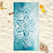 Toalla de playa de microfibra extra suave - Secado rápido, sin arena, estampado vibrante - Perfecta para nadar y bañarse - Regalo ideal para familia y amigos