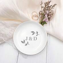 Personalized Ring Dish,Customized Name Ring Dish,Custom Jewelry Dish,Wedding Rign Holder,Engagement Gift For Her,Wedding Gift,Bridal Shower Gifts