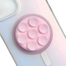 Magnetic Silicone Suction Cup Phone Holder, Extendable & Foldable, Hands-Free Shower Wall Phone Stand For Selfie And Video, Compatible With IPhone & Android Phones, Gift For Family And Friends, Push-Pull Phone Stand, Phone Accessory - Multicolor - View 10