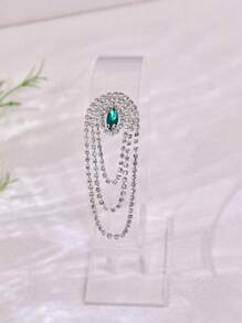 1pc Heat-Fixed Rhinestone Appliques For Bridal Gown, Dresses, Suits - Rhinestone Sewing-On Decorations - 1 Item - View 9