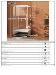 Jaula para aves para uso doméstico, pajarera, para periquito perlado, loro, munia, periquito cabecirrojo, Burung Manyar, jaula de hierro anti-salpicaduras, nido de aves, aviario