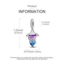 Art Theme Twisted Time Pendant By Dali, Oil Painting Liquid Clock Pendant Charm, Fashion Charm For Bracelet & Necklace DIY Making, Exquisite Jewelry For DIY Gift - Silver - View 6