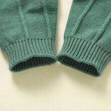 1pc Khaki Baby Romper, Minimalist One-Piece Jumpsuit With Suspender, Comfortable Overall For Baby Boys & Girls