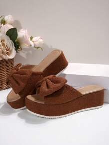 Sandalias de plataforma con suela gruesa para mujer, cómodas sandalias marrones para dama, zapatos con suela gruesa, sandalias de cuña de plataforma para mujer, se ajustan bien, zapatos de verano