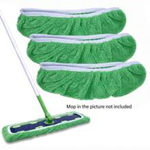3/5/8 pezzi (Mocio non incluso) Panni riutilizzabili in microfibra per mocio, compatibili con mocio XL, adatti per cucina, soggiorno, camera da letto, uso asciutto e umido, panni di ricambio per pavimenti in legno duro, piastrelle, strumenti per la pulizia domestica