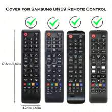 Étui en silicone compatible avec la télécommande TV, s'adapte aux modèles BN59-01199F, BN59-01301A, BN59-01315A, luminescent dans le noir, léger, antichoc et antidérapant, compatible avec la télécommande Smart TV, plusieurs couleurs disponibles