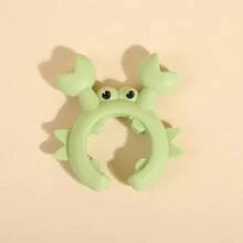 1pc Crab Shaped Silicone Utensil Rest, Heat Resistant Kitchen Tool Holder, Indispensable Cooking Accessory - Multicolor - View 9