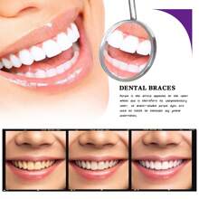 30ml Purple Whitening Toothpaste For Removing Stains And Yellowing Teeth,Eliminating Bad Breath,Personal Care Cleaning Toothpaste,Care For Gums,Travel Portable, Home Whitening, Deep Clean Formula For Fresh Breath