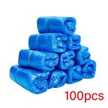 30/100 piezas Cubiertas de zapatos desechables | Protectores de zapatillas mullidas para el hogar, accesorios para zapatos, cubiertas de zapatos resistentes al polvo y a las manchas, cómodas y antideslizantes, diseñadas para proteger los zapatos en hogares, oficinas, hoteles y otros lugares, manteniendo los zapatos y los pisos limpios - Multicolor - Ver 11