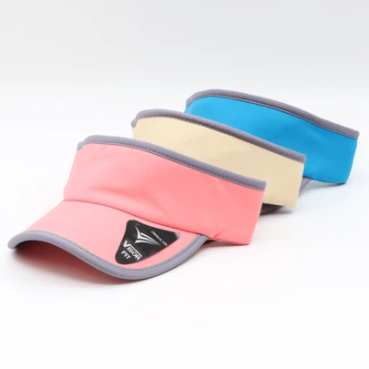 Gorras con visera para el sol para actividades al aire libre, golf, béisbol para maratónLisoCasualPoliéster