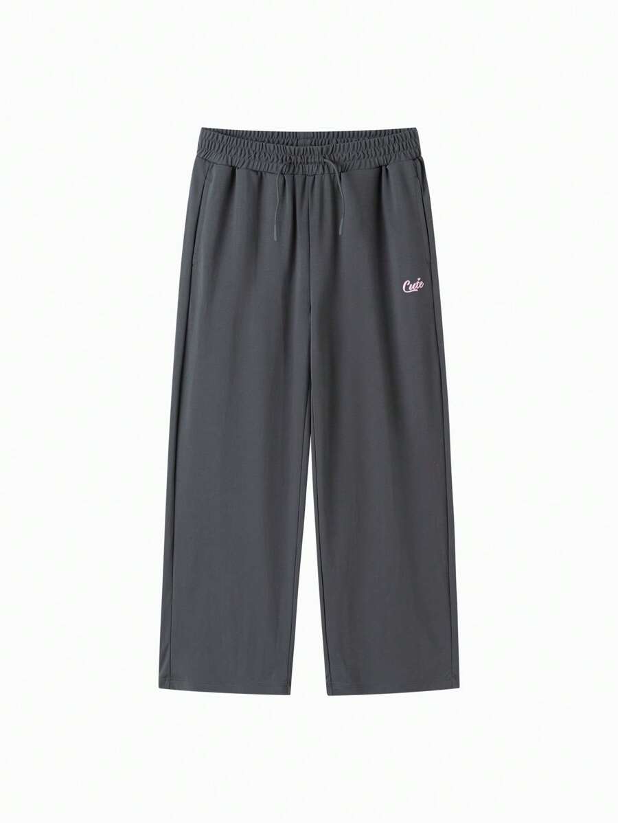 Balabala Mädchen Gerade-Bein Lässig Hosen, bequem