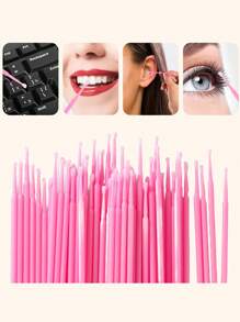 Eyelash Extension Kit Disposable Micro-Cleaning Swab Brush With Eyelash Brush Lip Brush Mascara Wand Applicator Eyelash Extension Kit Beauty Wand Kit Beauty & Personal Care150/300/450/600pcs