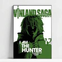1 pièce Affiches murales sans cadre Vinland Saga Anime Manga, impressions et affiches premium, décoration vintage de salle, bar, café, décoration murale de la maison, impression artistique murale avec cadre en option