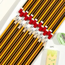 10/30/50 支经典红色和黑色铅笔，学生用 HB 铅笔，学校用品，办公文具，返校礼物，学校和办公用品