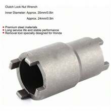 Herramienta Dado Llave De Castillo Extractor De Clutch Moto - Plateado - Ver 8