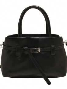 Bolso de hombro de moda de unicolor de PU para mujer, versátil y ligero de gran capacidad, bolso cruzado, diseño bonito y simple, estilo oficinista elegante, adecuado para estudiantes universitarias, mujeres trabajadoras, oficina, campus, viajes de negocios, fiestas, viajes al aire libre y regalo de cumpleaños